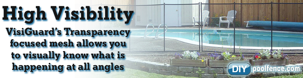 Sentry Safety Visi Guard Swimming Pool Fencing to protect your